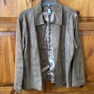 Chico’s Suede Jacket